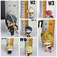 Tsukinaga Leo Hidaka Hokuto Narukami Arashi Mini Kawaii Figure 4cm.second Hand Key Ring Bag/8