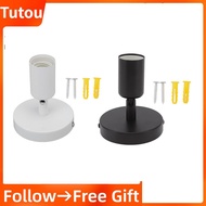 Tutoushop E27 Wall Lamp Base Modern E26 Light for Home