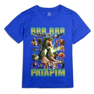 Áo thun COTTON trẻ em BRR BRR PATAPIM size từ 7 - 60kg 4 màu áo 95% Cotton 5% Spandex áo thun cotton