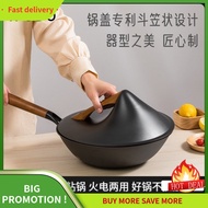Japan Japan IFUDO Iron Wok Kitchen Household Non-Stick Pan Multifunctional Uncoated Handmade Round B