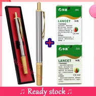 Combo SET Pen Bekam + FREE Jarum 50pcs 23g + Jarum 50pcs 28g 采血笔 | 采血针For cupping & glucose cupping 