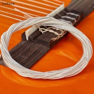 luckyet 6pcs Guitar Strings Nylon Silver Strings Set for Classical Classic Guitar TQ