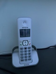 AIWA 愛華AW-830DPW 無線家居電話 白色