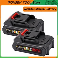 【MY STOCK】588VF 15800mah Drill Battery Makita Lithium Battery/Electric Tool/Cordless Drill /Wrench R
