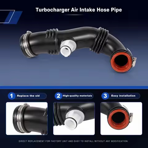 9687883680 Intake Pipe Air Filter Turbocharger Hose 1434E1 For Renault Laguna III Latidude 2.0 dCi