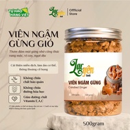 Viên Ngậm Gừng Gió Lạc Yên Foods - Vị Cay Ấm Nồng Đậm Thơm Mùi Gừng Chuẩn Gu Ít Ngọt Nguyên Chất Từ 