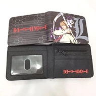 D7ZF Men's Wallet Cartoon Wallet Coin Purse Card Holder Death Notes Night God Tsukimi Sea Sand Walle
