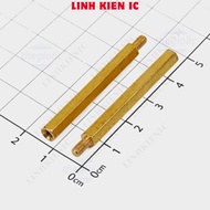 [3 Pieces]- HEX-M3 Copper Pillar Male-Female Length 40mm Linhkien IC