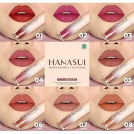 LIPSTIK HANASUI TAHAN LAMA SEHARIAN DAN WATERPROOF  (HALAL)