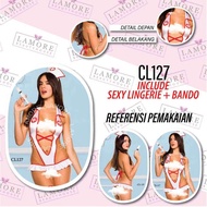 Nurse Costume Premium Lingerie Costume Nurse CL127