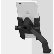 HP Motorcycle Cycle Smartphone Holder Full Metal Body Ojol Mobile Phone Holder