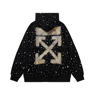 4 Arrows Painted Hoodie High Quality Fleece