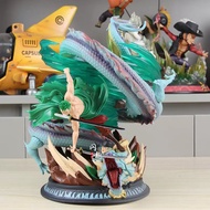 One Piece Tornado Zoro Asura Luo Noah Figure Anime Model Ornaments