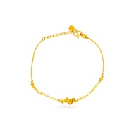 Summertime Love Bracelet in 999 Gold by Ngee Soon Jewellery