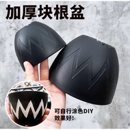 Caudex Round Plastic Pot Black Neighborhood Wtaps SRL