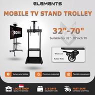 [🇸🇬 SELLER] Adjustable Floor Standing TV Stand 32"-72" inch Mobile LCD TV Universal Stand Vertical T