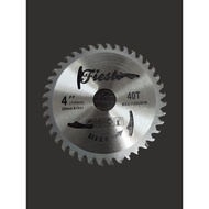 Fiesto 4" x 40T Circular Saw Blade Wood Cutting Disc Mata Potong Kayu/wood cutting blade