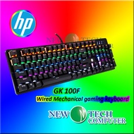 HP GK100F Real Mechanical Keyboard Gaming Blue Switch GK100 F