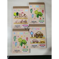 a7 note pad/memo pad per book