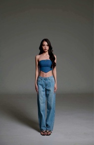 CURVF Remi Baggy Jeans กางเกงยีนส์ผ้าญี่ปุ่น ทรงแบ็กกี้ เอวต่ำกำลังพอดี
