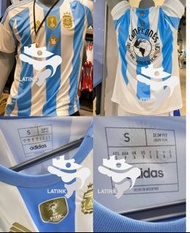 阿根廷奪得2024美洲盃慶祝球衣 (阿根廷製造，阿根廷直送)