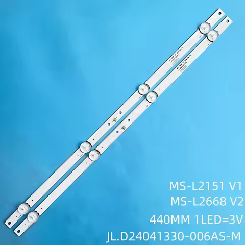 LED Backlight strip 4 Lamp for 23 24 inch LCD TV DEXP H24F7000E MS-L2668 L2151 CX236DLEDM JL.D240413
