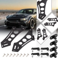 Car Modification Supplies Aluminum Alloy Tail Wing Installation Bracket Perforated Tail Wing Install