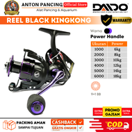 Reel Pancing Golden Fish Black Kingkong Power Handle 1000-6000 9+1 Ball Bearing Max Drag 16 kg Spool