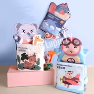 3D Hand Puppet Educational Cloth Book/Baby Early Learning 3D Cloth Books