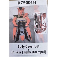 Demak Evo-zr 110 Full Body Cover Set (Include Sticker) Evo zr