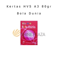 A3 80g Globe HVS Paper - 80gsm A3 White Photocopy Paper