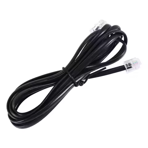 New RJ11 6P4C Telephone Cable Cord ADSL Modem 2 Meters