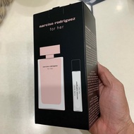 Bộ Set nước hoa Nữ Narciso Rodriguez For Her EDP 100ml + 10ml Pure Musc (như hình)