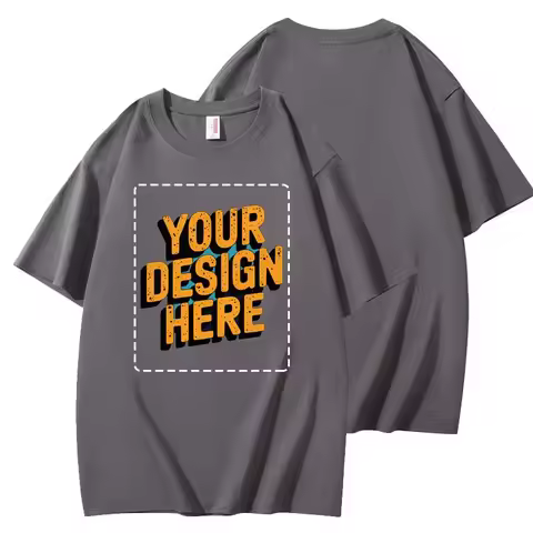 Premium 220GSM 100% Cotton Heavyweight T-Shirt - FREE Custom Printing Included - Best Value Store Fa