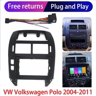 Car Interior Front Dash Center Frame Kit For VW Volkswagen Polo 2004-2011 Mounting Bezel Faceplate R