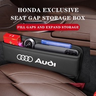 Car Seat Gap Storage Box Multi-function Gap Filler Interior Accessories For Audi Q5 Q7 Q3 Q8 Q2 A3 A