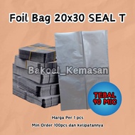 20x30 Mask Drink Powder Container Foil Bag Seal T