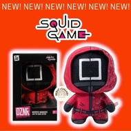 [100% ORIGINAL] SQUID GAME DOLL PINK SOLDIER DOLL TOY SQUID GAME MASKED MANAGER PLUSH TOY