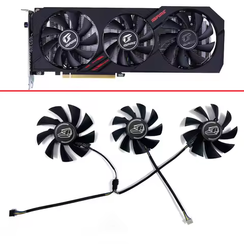 Cooling Fan For Colorful iGame GeForce GTX 1660 1660super 1660Ti 2060 2060super Ultra Graphics card 