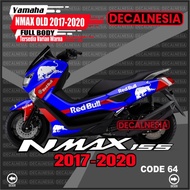 Yamaha Decal Stiker Nmax Old 2019 Full Body Sticker Redbull Motor