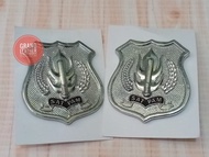 Pin Kewengan Satpam Logo Silver