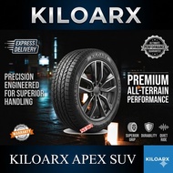 Rainy Season Ready KILOARX 225/60R18-1PC Universal Tire Noise Reduction Tough Extra Mileage