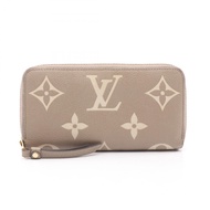 【二手】LOUIS VUITTONZippy顏色圓長版皮夾 M69794 Tourtre Clay 皮革 Zippy顏色皮夾