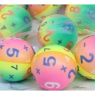7.5cm bola kecil getah lembut bola getah kecil kucing bola getah kecil melantun bola melantun murah