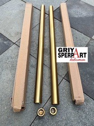 AS SHOCK SOK DEPAN GOLD EMAS UK30 RX KING RXK RXS RXZ SET KUALITAS GRADE A TERBAIK