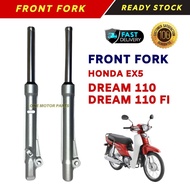 Front Fork Honda EX5 Dream 110 Dream 110 FI Shock Absorber Fork Depan Motor