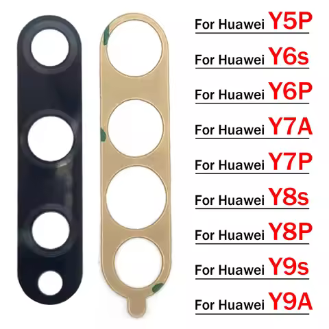 Rear Back Camera Glass Lens For Huawei Y9S Y9A Y8S Y8P Y6P Y7P Y6s Y5P Y7A Camera Glass With Glue Ad