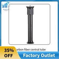 Extendable Carbon Fiber Tripod Extension Pole 2-Section Rod Max Height 32cm/12.6in 1/4 Inch Screw fo