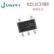 50PCS ME6211C33M5G-N SOT23 ME6211C33M5G ME6211C33M ME6211C33 ME6211 SOT-23-5 High Speed LDO Regulato