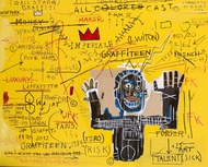 Jean Michel Basquiat Giclee Canvas Print Poster Paintings Reproduction Large Size Untitled 0821